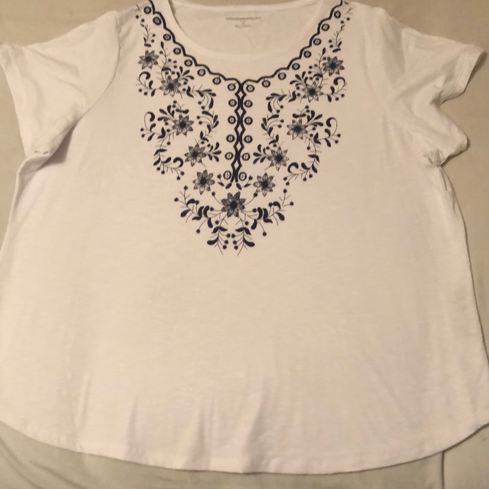 Allison Daley Plus 2X Blouse!